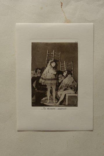 Francisco De Goya (1746-1828) - Caprichos Blatt #26 Ya