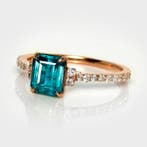 Sans prix de réserve - Bague - 14 carats Or rose, IGI 1,45, Nieuw