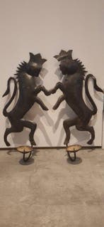 Wandkandelaar (2) - Smeedijzer