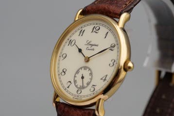 Longines - CHARLESTON - Sans prix de réserve - L176.2 5228 1, Handtassen en Accessoires, Horloges | Heren, Nieuw