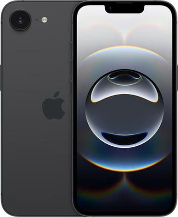 Apple iPhone 16e 128GB Zwart met GARANTIE & verzending, Télécoms, Ophalen of Verzenden