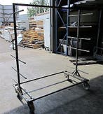 RVS voorraad stelling voor bakkerij 150cm