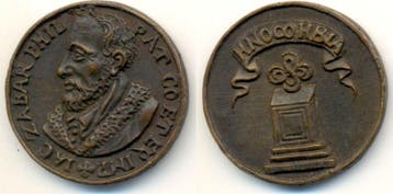 Brons medaille auf Giacomo Zabarella, 1533-1589: o J Ital..., Verzenden