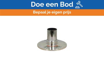 Bieden: Springfield aluminium pedestal base -, Ophalen of Verzenden