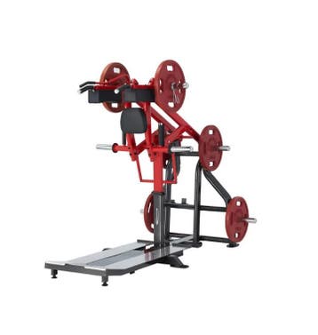 STEELFLEX PLATE LOAD STANDING SQUAT MACHINE, Sport en Fitness, Verzenden, Nieuw, Metaal, Benen