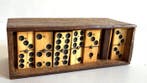 Centre de table - Jeu antique exclusif - Domino, fin du XIXe