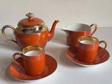 Limoges, Legrand - Frederic Legrand - Ontbijtservies - 1920s