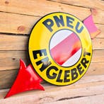 Pneu Englebert reclamebord, Verzamelen, Verzenden, Nieuw
