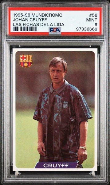 1995-96 Mundicromo *Johan Cruyff* #56 - Fichas de la Liga -