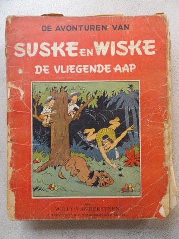 Suske en Wiske RV 2 - Rode reeks Vlaams - De Vliegende Aap -