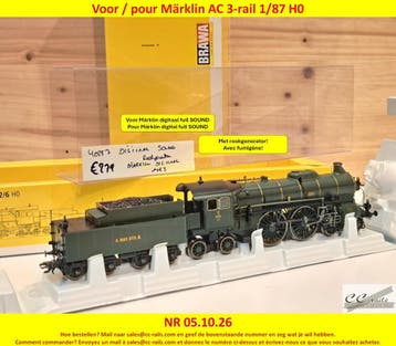 Marklin modeltreinen, locomotieven, wagons, rails, 2dehands, Hobby en Vrije tijd, Ophalen of Verzenden, Nieuw, Märklin