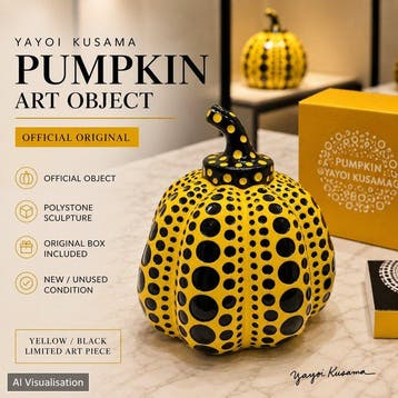 Yayoi Kusama (1929-2026) (after) - Pumpkin Yellow – Small