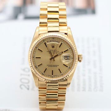Rolex - Day-Date - 18038 - Heren - 1980-1989, Nieuw