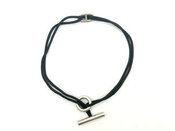 Zonder minimumprijs - Hermès - Halsketting - Skipper Zilver, Nieuw