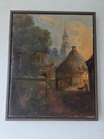 École européenne (XX) - Avond tafereel