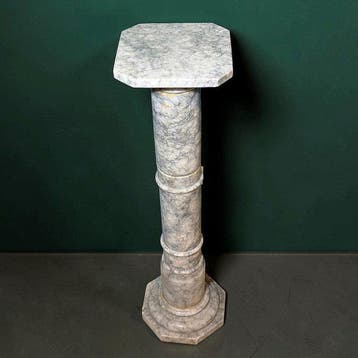 Neoklassieke stijl Kolom - 19e eeuw - in Marmo Arabescato
