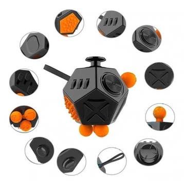 Friemelkubus 12 Zijden - Fidget Anti Stress Speelgoed, Verzenden, Nieuw