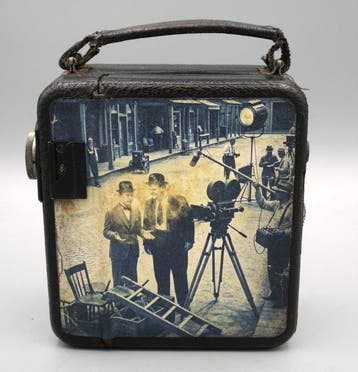 Pathe Baby 9,5 Tributo a Laurel & Hardy Caméra de cinéma