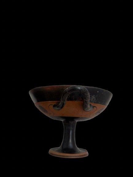 Replica Oudgrieks Keramiek Kylix - 14 cm, Collections, Minéraux & Fossiles