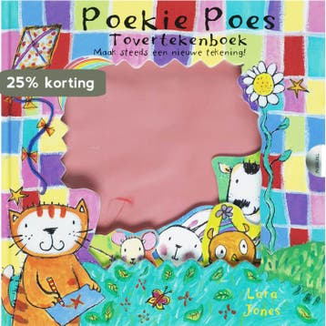 Poekie Poes Tovertekenboek 9789085760160 L. Jones, Verzenden, Gelezen, L. Jones