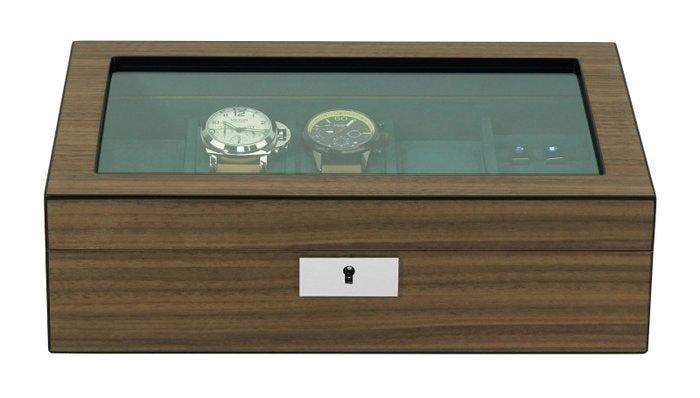 Prestige - Boîte à bijoux - Boîte à montres en placage de, Antiquités & Art, Art | Objets design