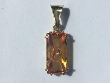 Sans prix de réserve - Collier avec pendentif - 18 carats Or