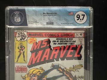 Ms Marvel #20 - EGC 9.7 - 1 Graded comic - Eerste druk -, Nieuw