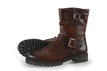 Travelin Biker boots in maat 43 Cognac, Kleding | Heren, Schoenen, Overige kleuren, Verzenden, Boots, Travelin