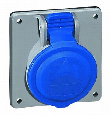 Prise encastrée Legrand 230V 32A 5P IP44 P17 Pro Series -, Verzenden