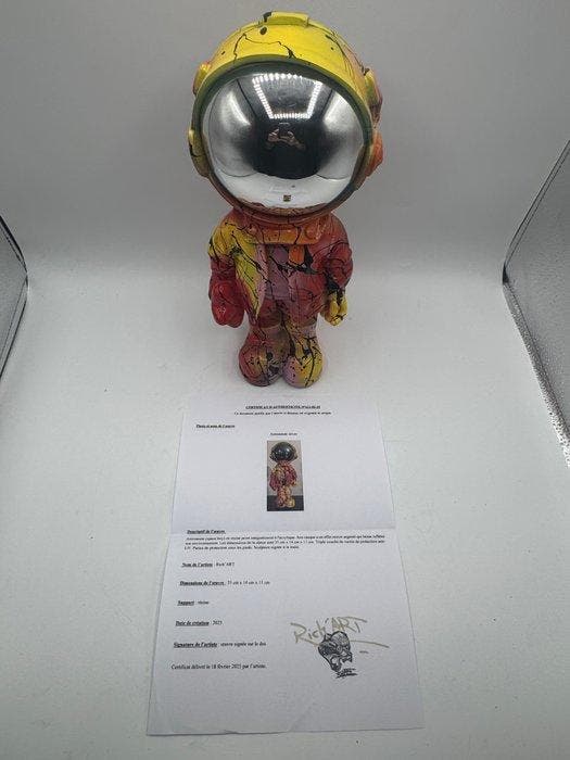 RichART (XXI) - Astronaute silver, Antiquités & Art, Art | Objets design