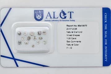 Zonder minimumprijs - 14 pcs Diamant (Natuurlijk) - 1.00 ct, Handtassen en Accessoires, Edelstenen, Nieuw