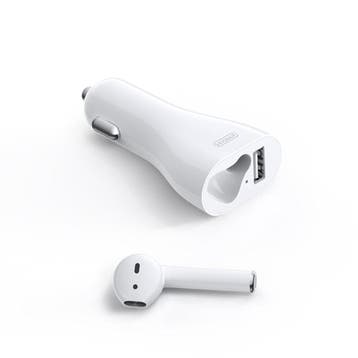 Joyroom Auto USB-adapter met draadloze ear bud, Diversen, Ophalen of Verzenden