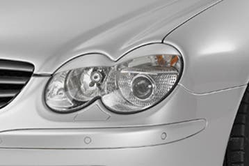 Koplampspoilers voor Mercedes Benz SL-Klasse R230 SB202, Verzenden