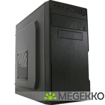 LC-Power 2014MB computerbehuizing Micro ATX Tower Zwart, Verzenden, Nieuw