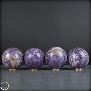 Unicorn Stone Kugel-Set – vier fascinerende sferen in
