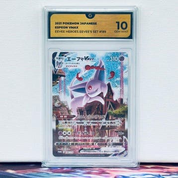 Pokémon Graded card - Espeon 189 - Pokémon - GG 10, Nieuw