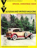 1973 VETERAN AND VINTAGE MAGAZINE 4 ENGELS, Ophalen of Verzenden, Nieuw