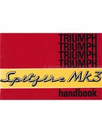 1968 TRIUMPH SPITFIRE MK3 INSTRUCTIEBOEKJE ENGELS