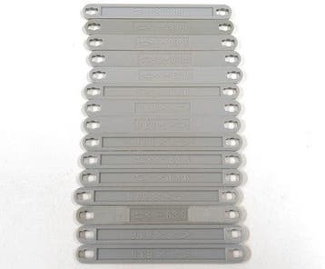 Vintage Fischertechnik 36316 X-strut 63.6 grijs – 15 stuks, Verzenden, Nieuw
