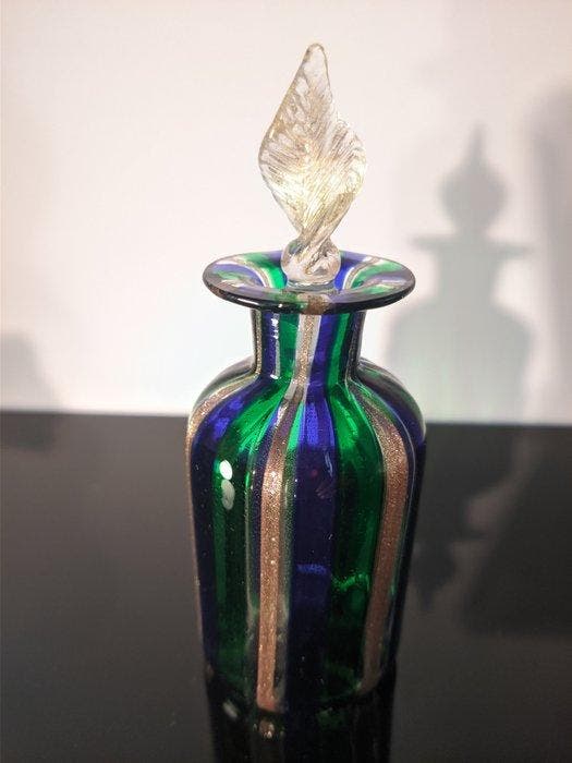 Murano - Parfumfles - Een wandelstok - Muranoglas, Antiek en Kunst, Antiek | Glaswerk en Kristal