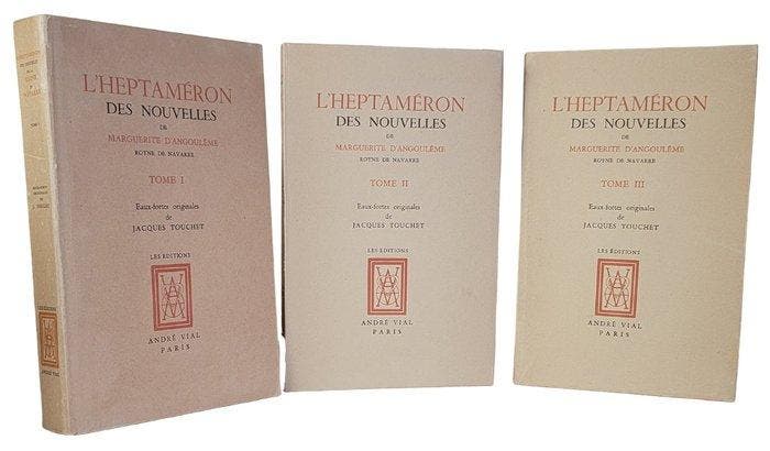 Marguerite dAngoulême; Jacques Touchet - LHeptaméron des, Antiquités & Art, Antiquités | Livres & Manuscrits