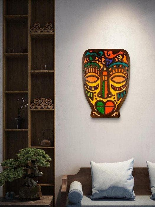 Krzysztof Gudanski - Savannah Spirit XL - Cultural Totems, Antiquités & Art, Art | Peinture | Moderne