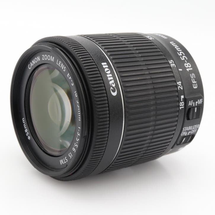 Canon EF-S 18-55mm f/3.5-5.6 IS STM | Tweedehands, Audio, Tv en Foto, Foto | Lenzen en Objectieven, Zo goed als nieuw, Verzenden