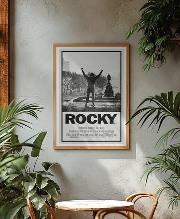 Sylvester Stallone - Rocky, Philadelphia 1976 | (Official, Nieuw