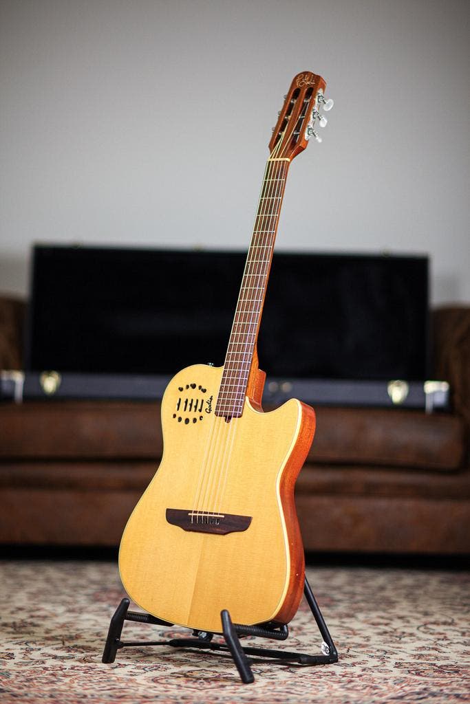 Godin Multiac Steel Duet Ambiance | Natural, Musique & Instruments, Instruments à corde | Guitares | Acoustiques, Envoi