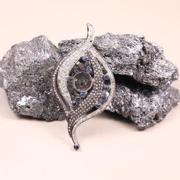 Zonder minimumprijs - Hanger Zilver - Golvende ketting