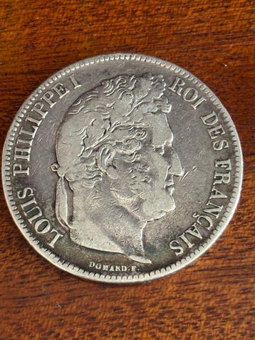 Frankrijk. Louis Philippe I. 5 Francs 1840-K, Bordeaux