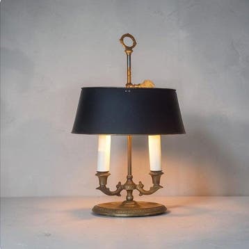 Bouilotte lamp - Style Empire - Brons, Metaal