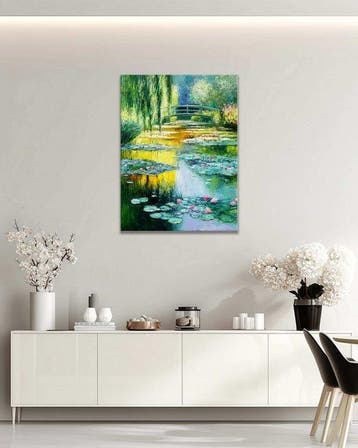 Stefano - Bridge Over Lily Pond