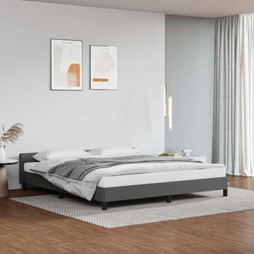 vidaXL Bedframe met hoofdeinde zonder matras 180x200 cm, Verzenden, Nieuw